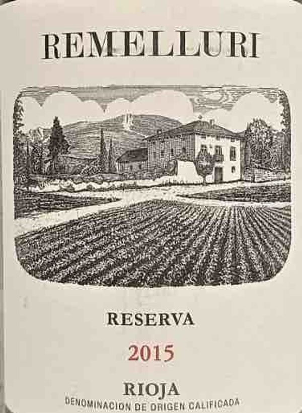 2015 Granja Nuestra Señora de Remelluri Rioja Reserva