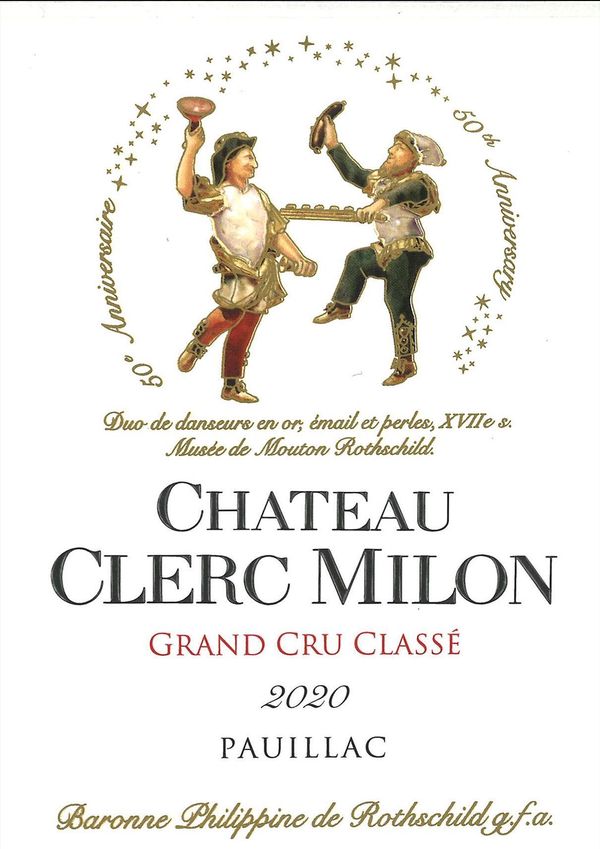 2020 Château Clerc Milon Pauillac