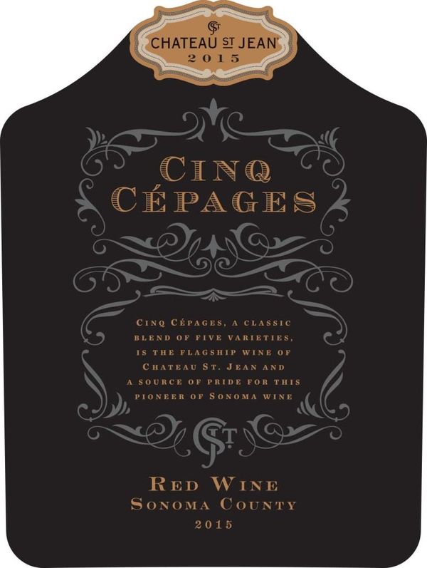 2017 Chateau St. Jean Cinq Cépages