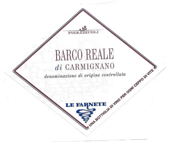 2019 Enrico Pierazzuoli Barco Reale di Carmignano