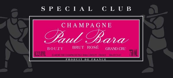 2016 Paul Bara Champagne Special Club Brut Rosé