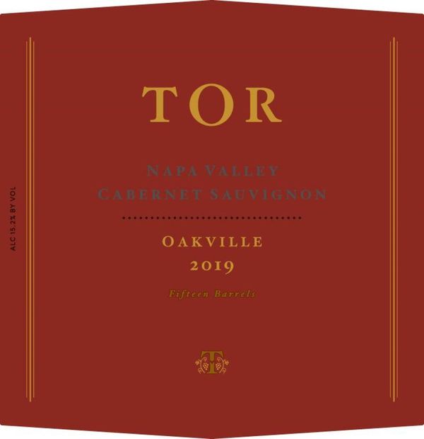 2019 TOR Oakville Cabernet Sauvignon