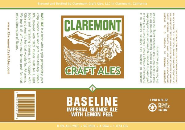Claremont Craft Ales Baseline