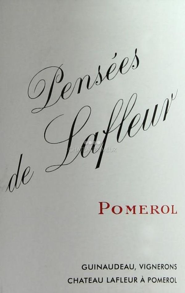 2022 Château Lafleur Pensées de Lafleur Pomerol