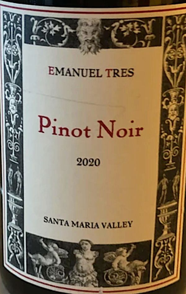 2020 Emanuel Tres Pinot Noir Santa Maria Valley