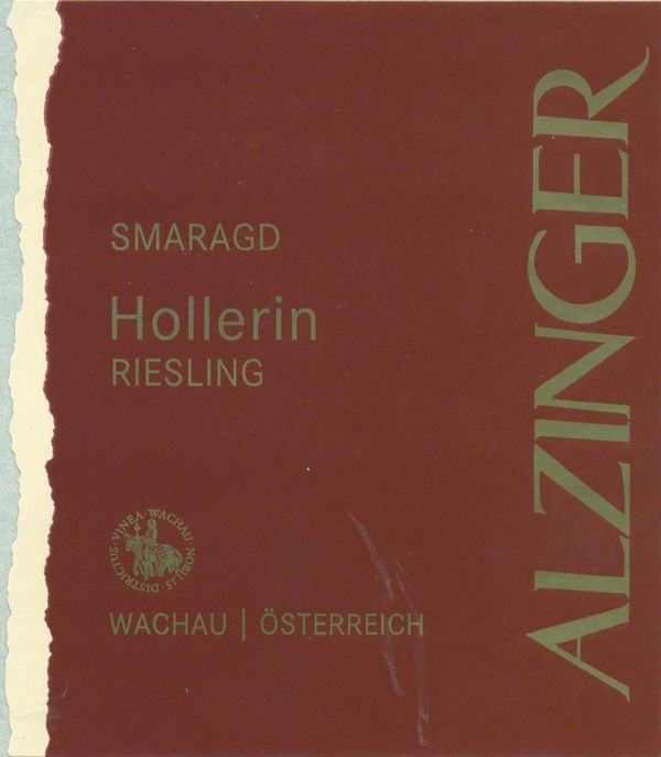 2020 Alzinger Hollerin Riesling Smaragd