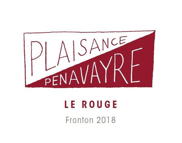 2018 Plaisance-Penavayre Fronton Le Rouge