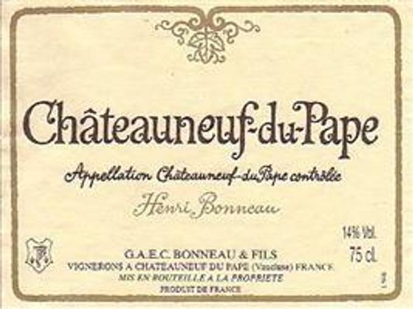 1994 Henri Bonneau Châteauneuf-du-Pape