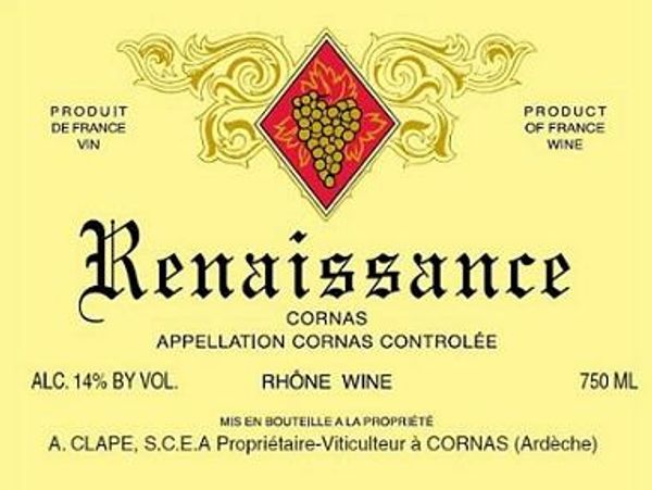 2011 Domaine Auguste Clape Cornas Renaissance
