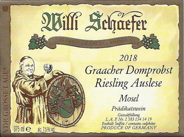 2018 Willi Schaefer Graacher Domprobst Riesling Auslese #14