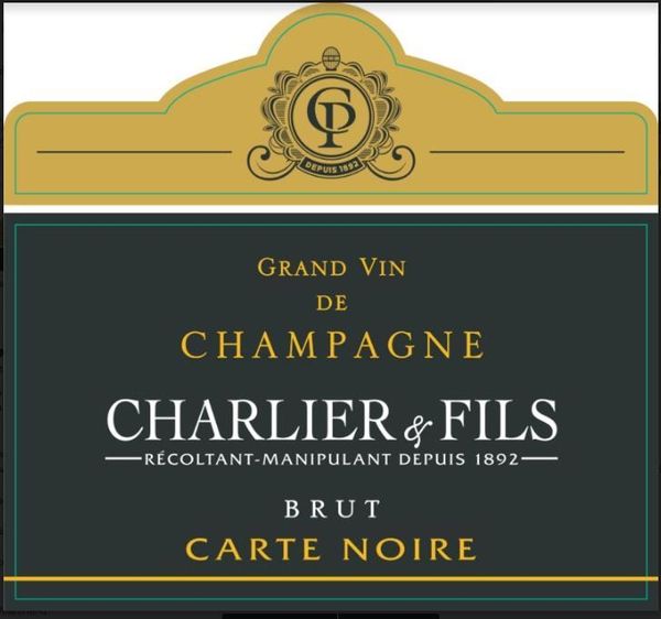 Charlier et Fils Champagne Carte Noire Brut