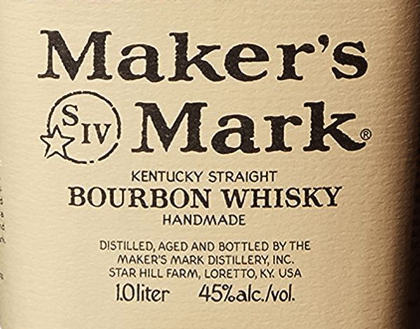 Maker's Mark Kentucky Straight Bourbon Whisky
