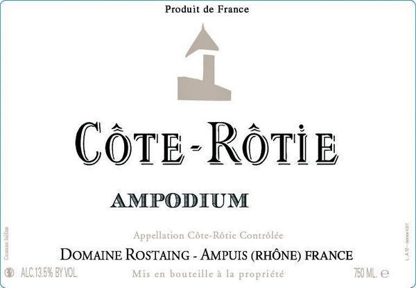 2012 Rene Rostaing Côte-Rôtie Ampodium
