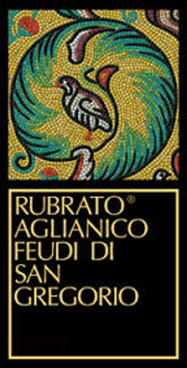 2018 Feudi di San Gregorio Rubrato Aglianico