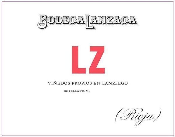 2019 Bodegas Lanzaga LZ Rioja