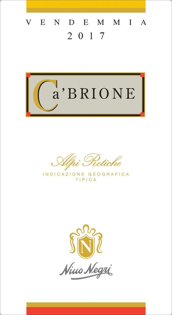 2020 Nino Negri Ca' Brione Terrazze Retiche di Sondrio