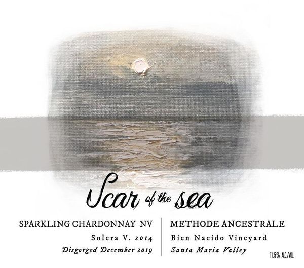 Scar of the Sea Solera Methode Ancestrale Rancho Tepusquet Chardonnay