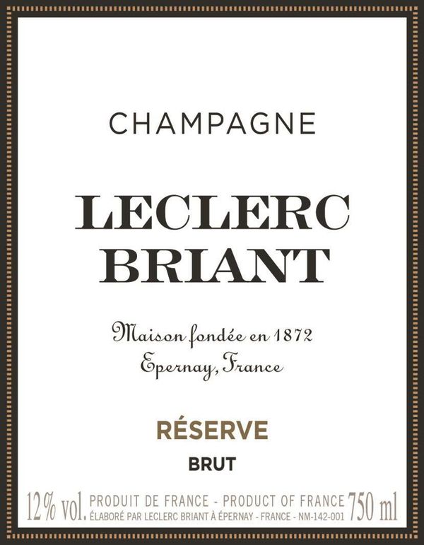 Leclerc Briant Brut Rose Reserve Champagne