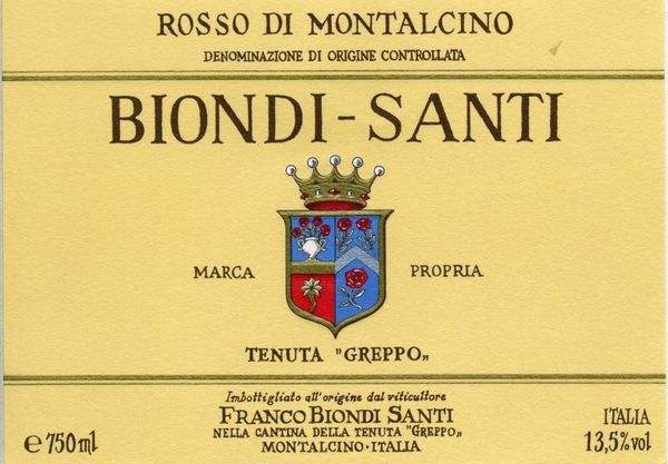 2020 Biondi Santi - Tenuta Greppo Rosso di Montalcino