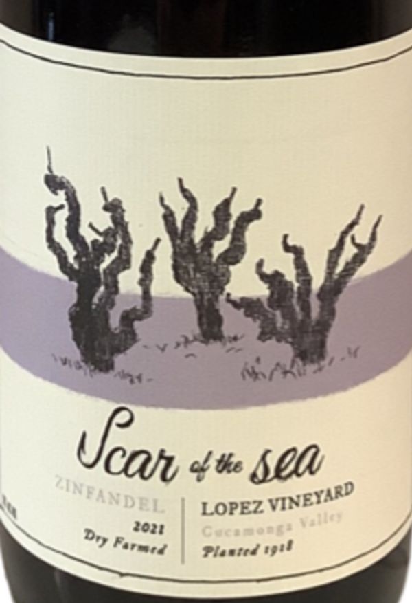 2022 Scar of the Sea Lopez Vineyard Zinfandel