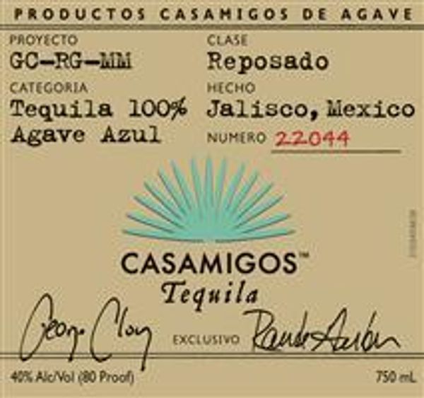 Casamigos Tequila Reposado