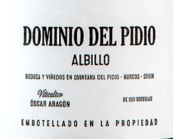 2020 Dominio del Pidio Albillo