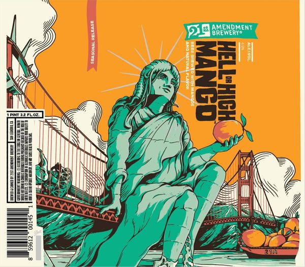 21st Amendment Brewery Hell or High Mango