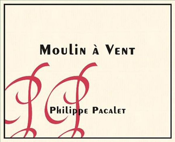 2018 Philippe Pacalet Moulin-à-Vent