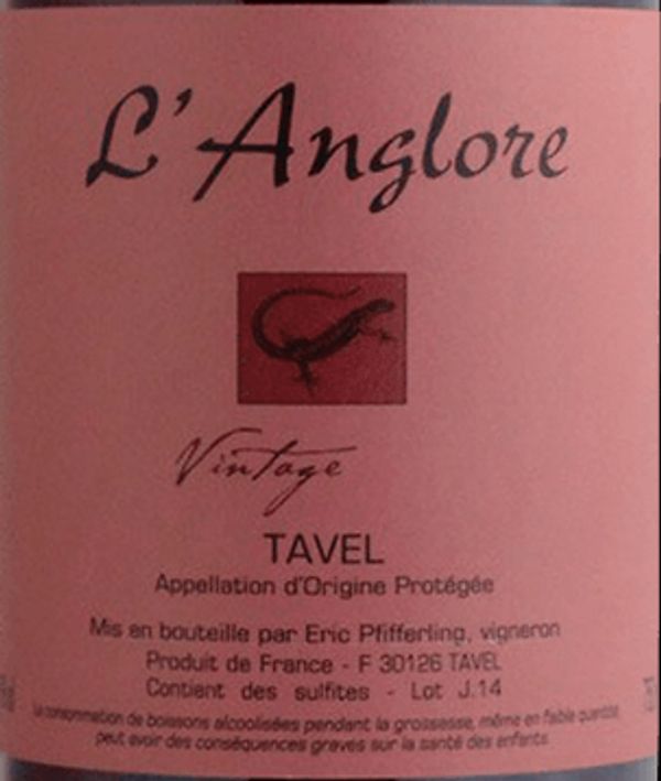 2016 L'Anglore Tavel Rosé