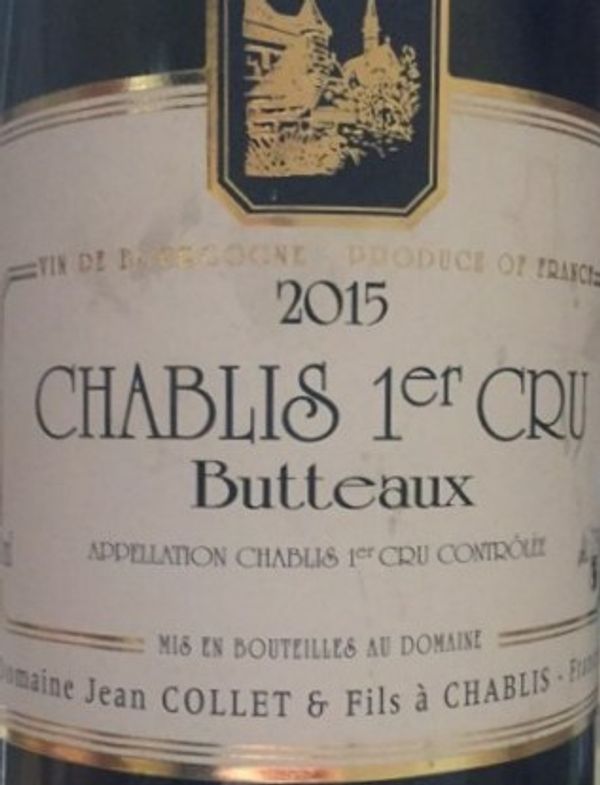 2020 Domaine Jean Collet et Fils Chablis Butteaux
