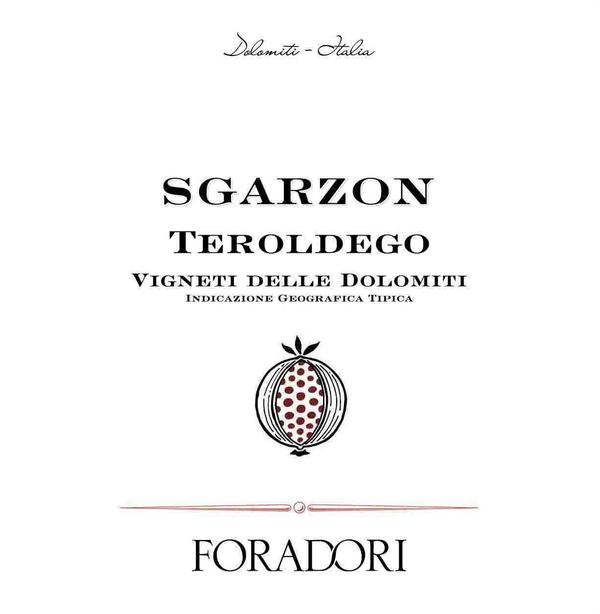 2019 Foradori Sgarzon Teroldego