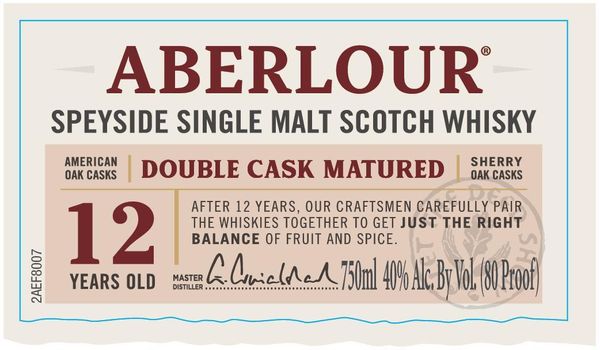 Aberlour 12 Years Old Double Cask Matured Speyside Single Malt Scotch Whisky