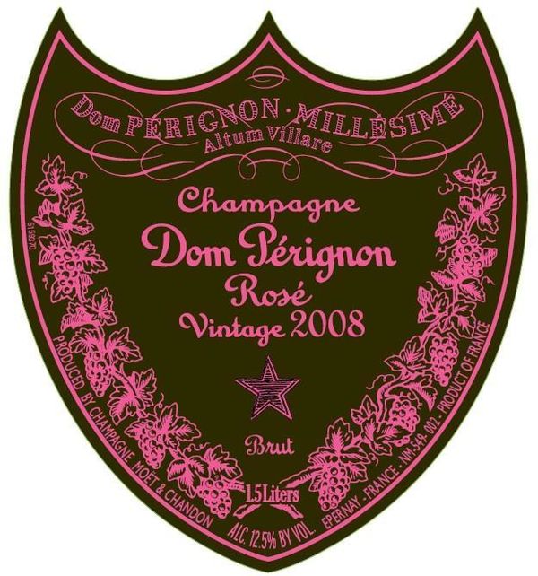 2008 Dom Pérignon Champagne Brut Rosé