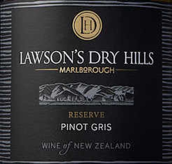 2018 Lawson's Dry Hills Reserve Pinot Gris