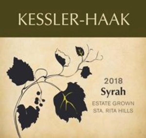 2018 Kessler-Haak Sta. Rita Hills Estate Grown Syrah