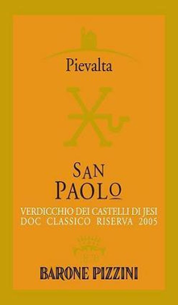 2016 Pievalta San Paolo Verdicchio dei Castelli di Jesi Classico Riserva