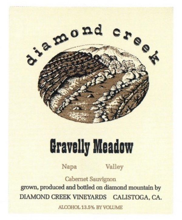1997 Diamond Creek Vineyards Gravelly Meadow Cabernet Sauvignon