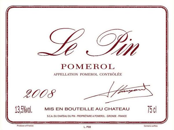 2008 Le Pin Pomerol