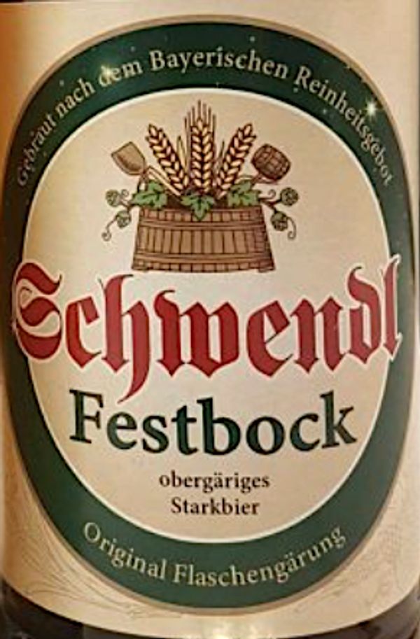 Weissbräu Schwendl Schwendl Festbock