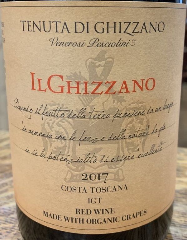 2019 Tenuta di Ghizzano Costa Toscana Il Ghizzano