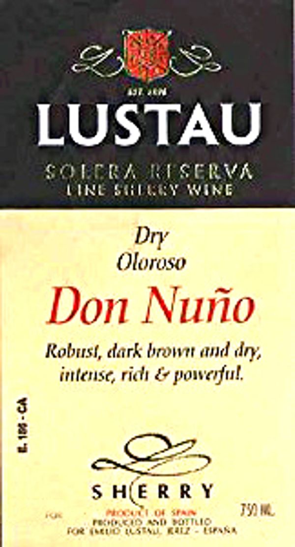Lustau Dry Oloroso Don Nuño