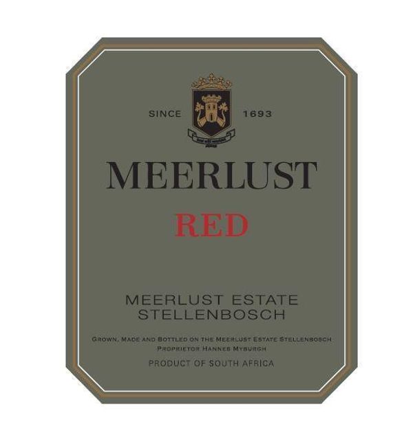 2019 Meerlust Estate Red