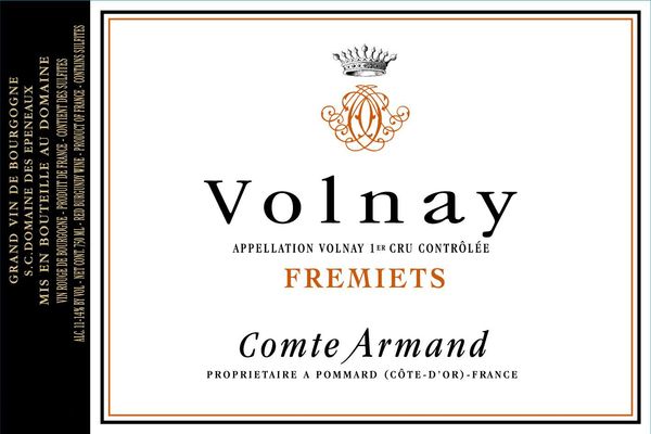 1996 Comte Armand Volnay Les Frémiets