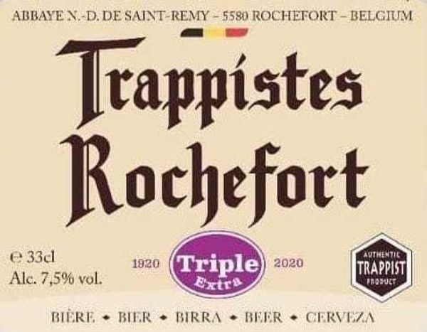 Brasserie de Rochefort Trappistes Rochefort Triple Extra