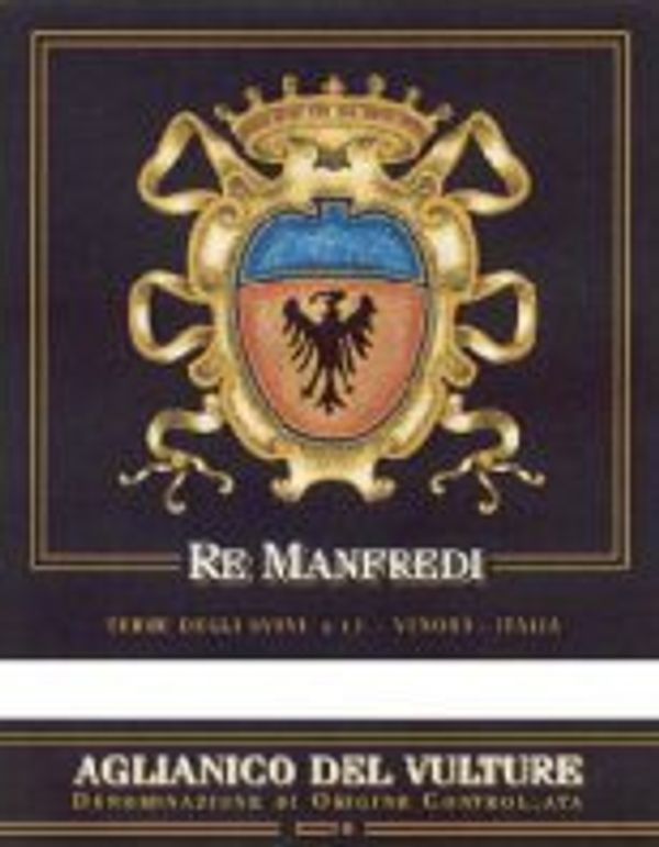2016 Re Manfredi Aglianico del Vulture