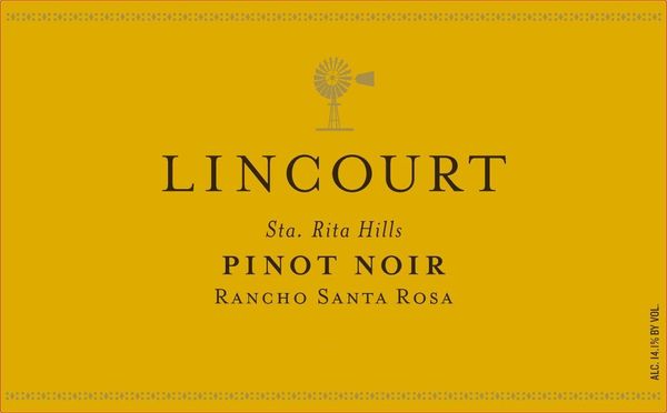 2018 Lincourt Rancho Santa Rosa Pinot Noir