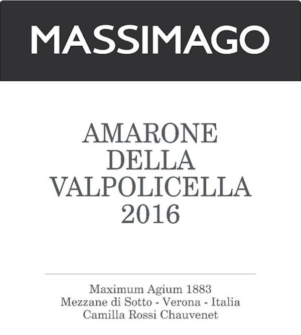 2016 Massimago Amarone della Valpolicella