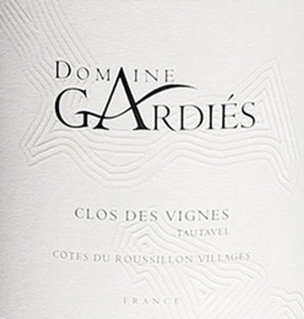 2019 Domaine Gardiés Côtes du Roussillon Villages Clos des Vignes Rouge