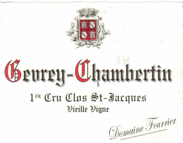 2002 Domaine Fourrier Gevrey-Chambertin Clos St. Jacques Vieille Vigne