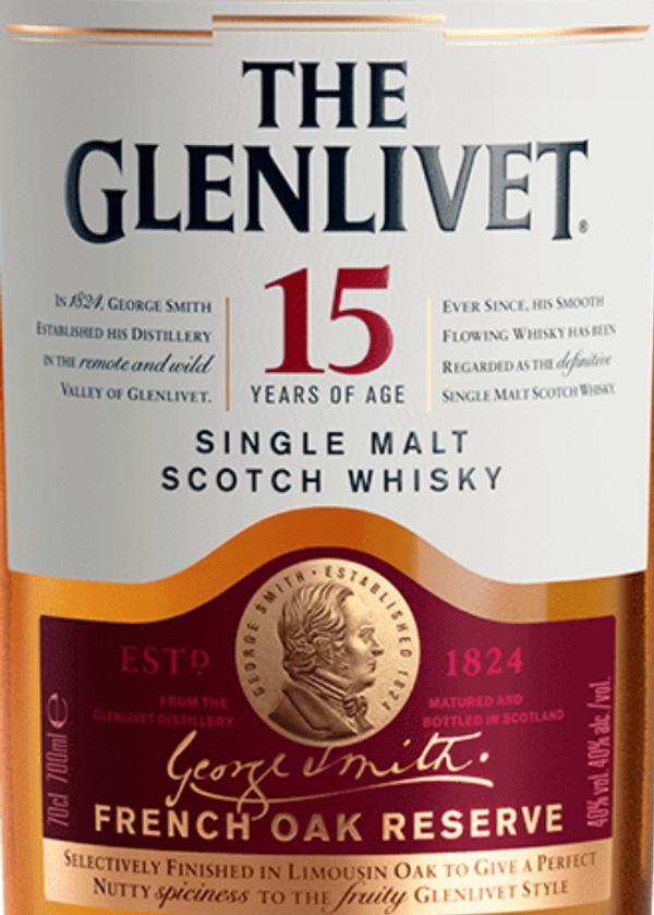 The Glenlivet French Oak Reserve 15 Year Single Malt Scotch Whisky